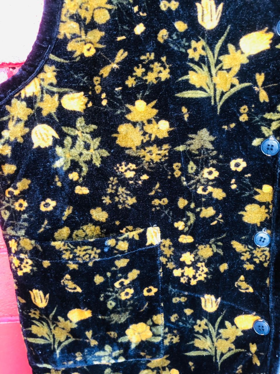 Japanese Brand × Vintage Vintage Floral Japanese Designed Fashion Style Vest Size US L / EU 52-54 / 3 - 5 Thumbnail