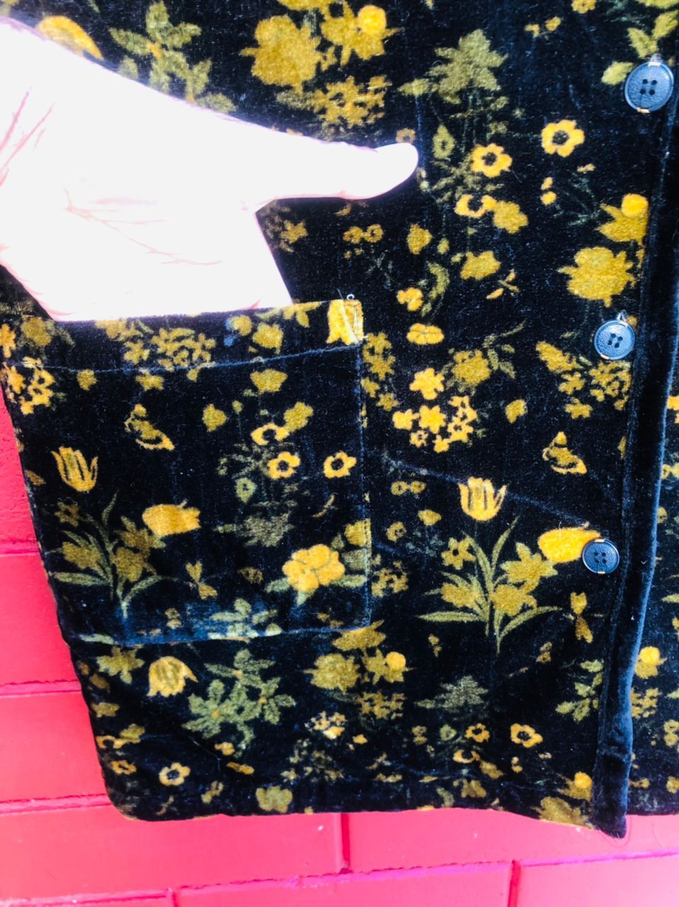 Japanese Brand × Vintage Vintage Floral Japanese Designed Fashion Style Vest Size US L / EU 52-54 / 3 - 6 Thumbnail