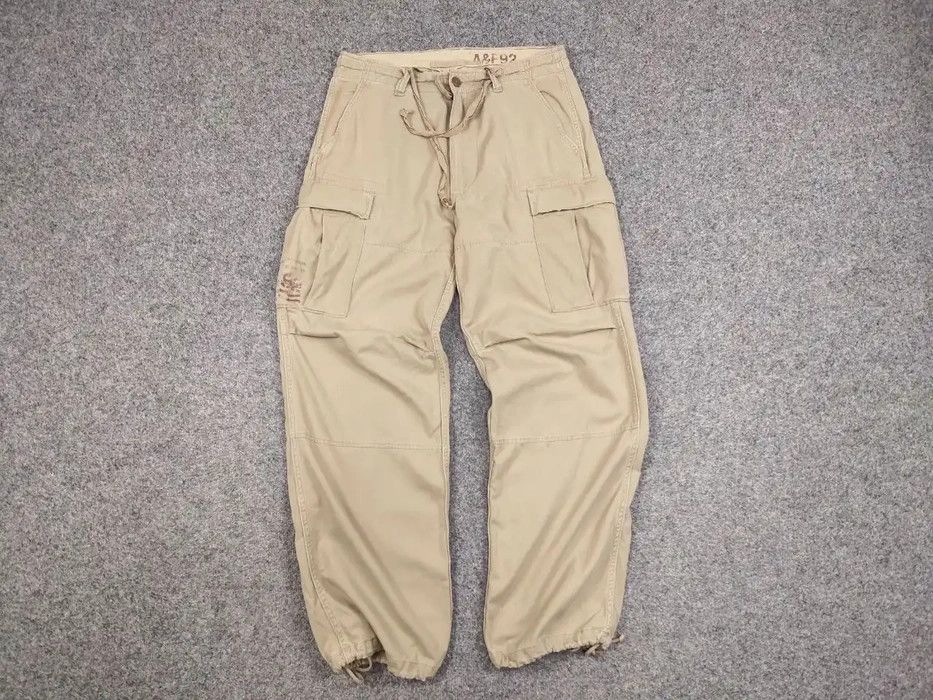If Six Was Nine Vintage Baggy Rick Owens Junya Watanabe Style Cargo Pants Size US 34 / EU 50 - 1 Thumbnail