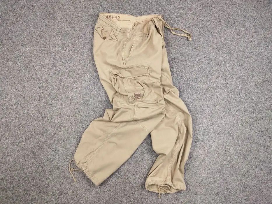 If Six Was Nine Vintage Baggy Rick Owens Junya Watanabe Style Cargo Pants Size US 34 / EU 50 - 8 Thumbnail