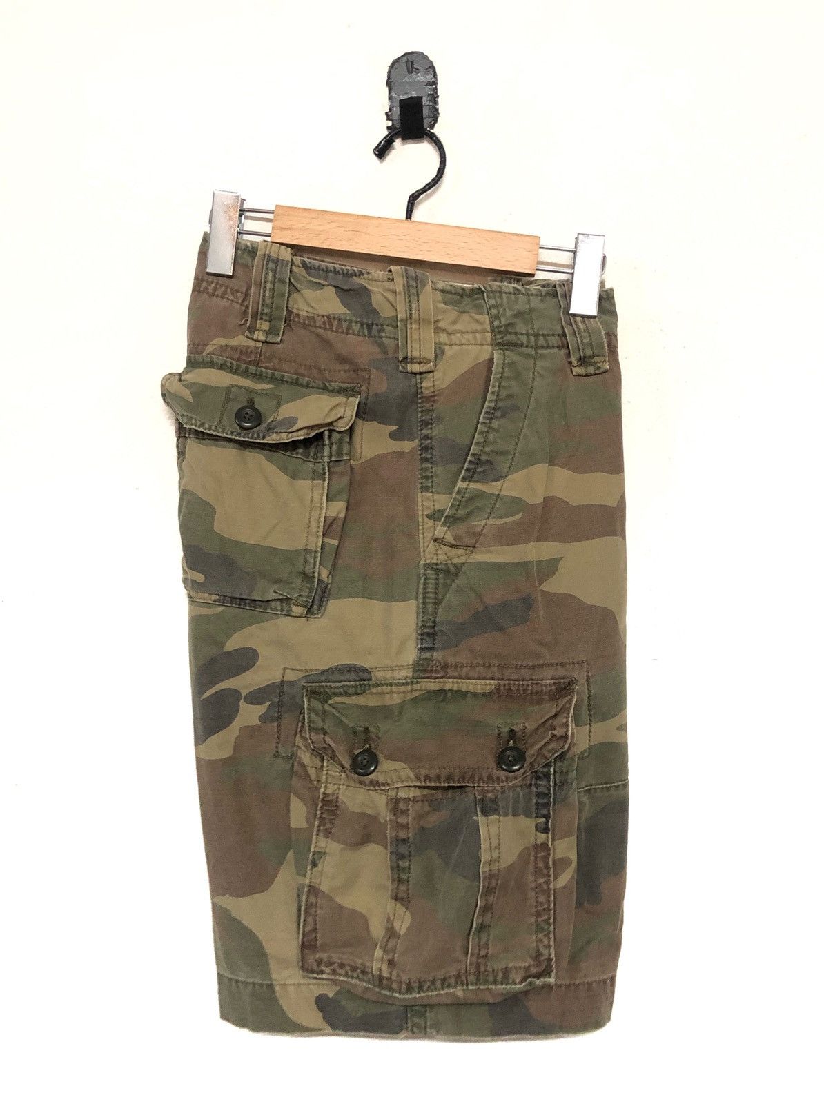 Hollister Hollister California Camo Cargo shot pant Size US 33 - 3 Thumbnail