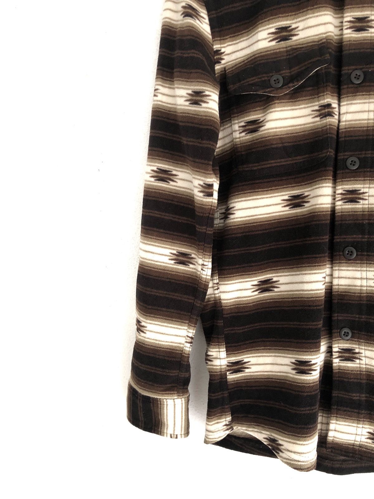 Japanese Brand × Uniqlo JapaneseBrand Uniqlo Novajo Fleece Flannel Jacket Size US S / EU 44-46 / 1 - 4 Thumbnail
