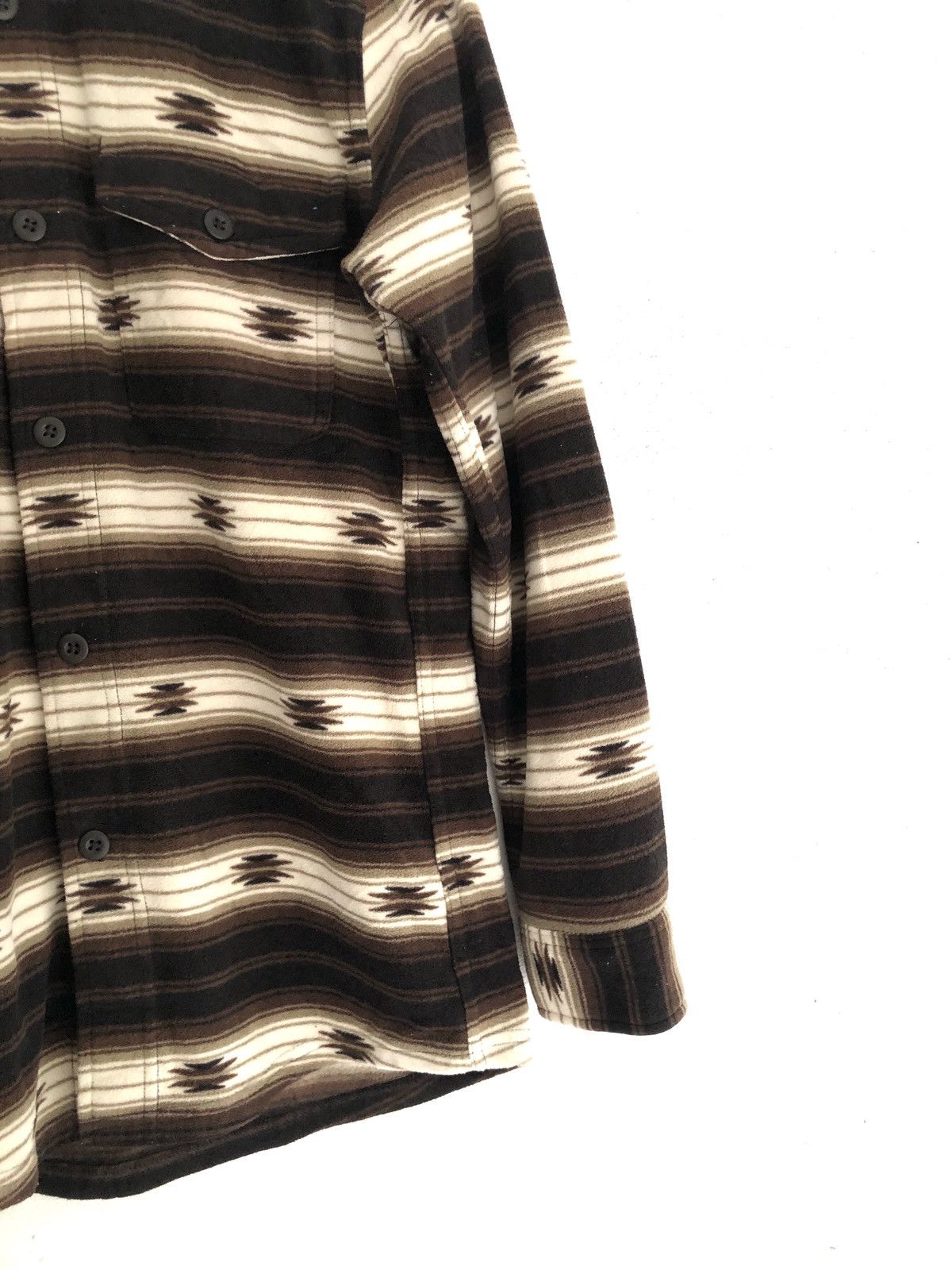 Japanese Brand × Uniqlo JapaneseBrand Uniqlo Novajo Fleece Flannel Jacket Size US S / EU 44-46 / 1 - 3 Thumbnail