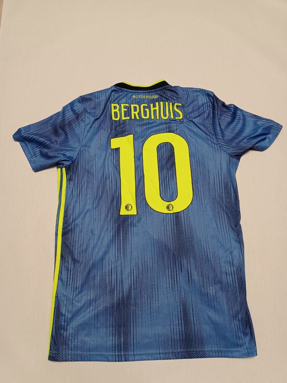 Adidas Berghuis FC Feyenoord football soccer jersey 2-nd kit 2019 Size US L / EU 52-54 / 3 - 2 Thumbnail