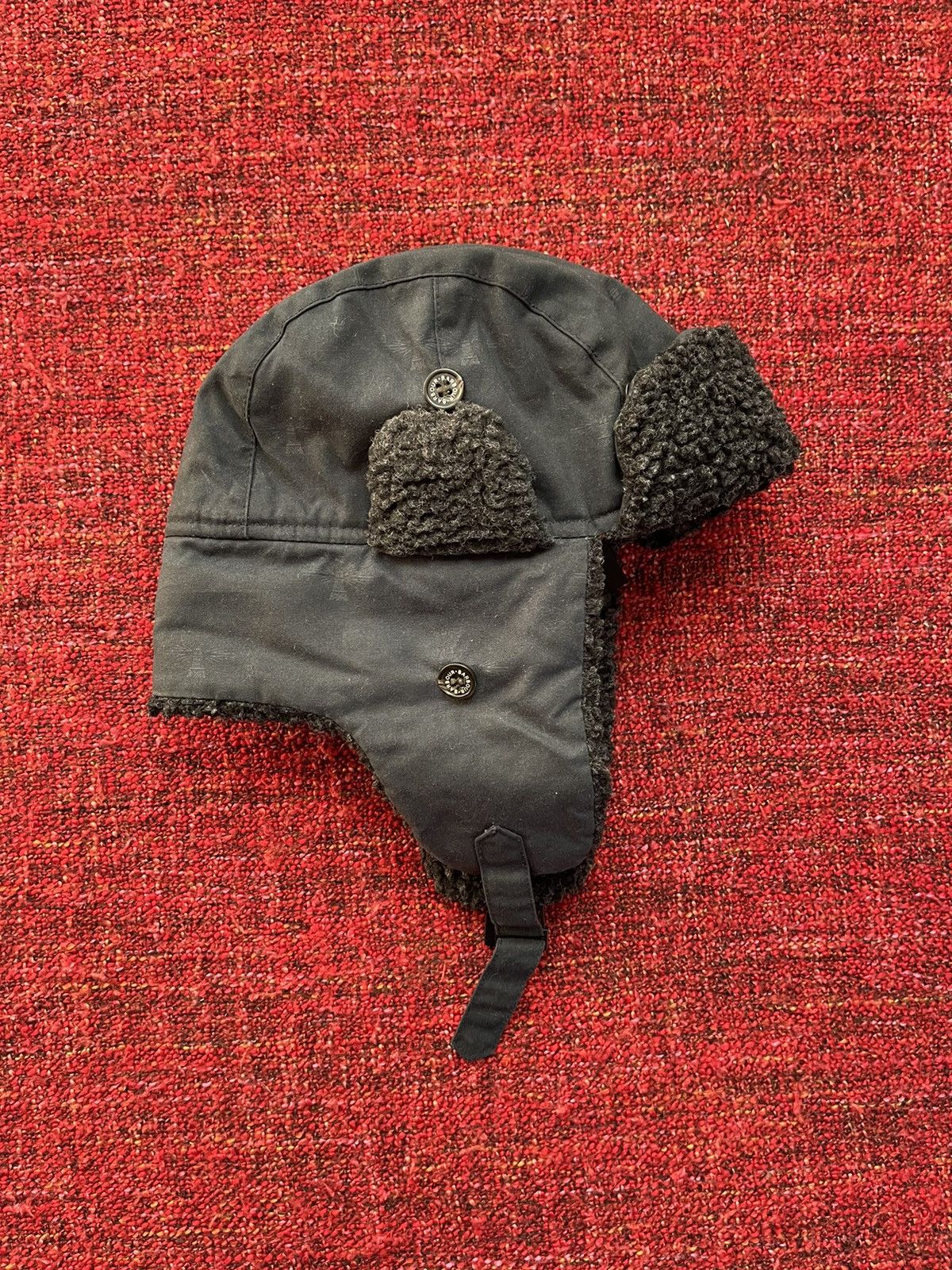 Barbour Barbour waxed ushanka trapper / checker hat Size 30 - 1 Thumbnail