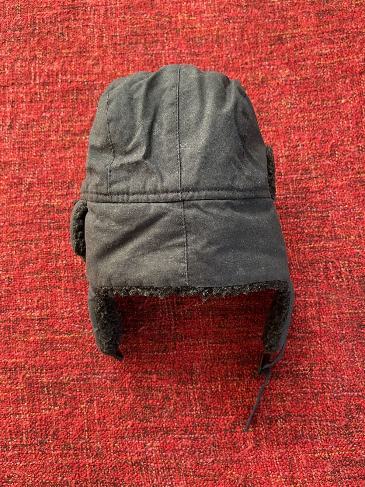 Barbour Barbour waxed ushanka trapper / checker hat Size 30 - 6 Thumbnail