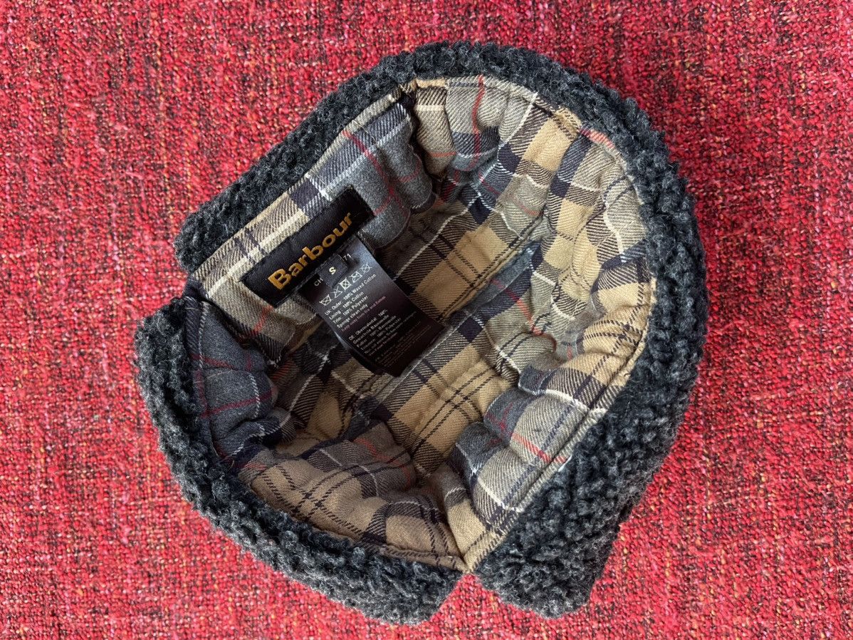 Barbour Barbour waxed ushanka trapper / checker hat Size 30 - 10 Thumbnail