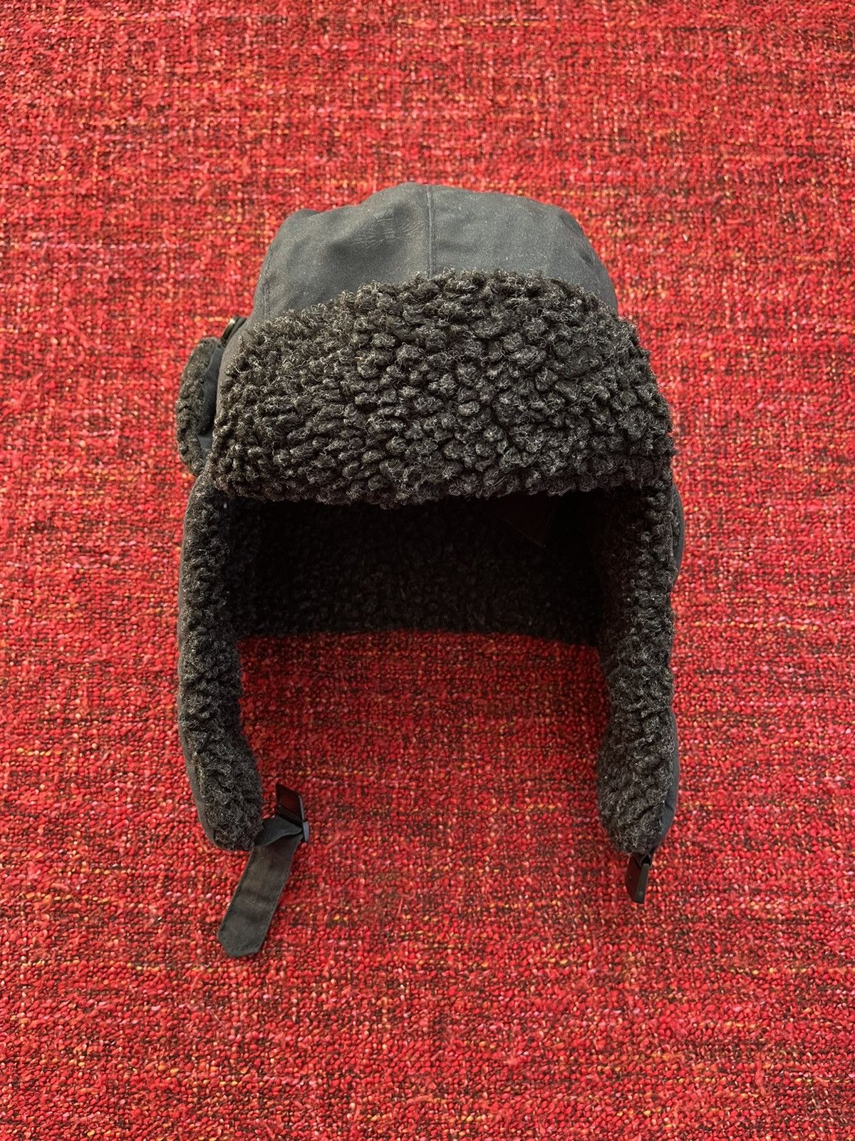 Barbour Barbour waxed ushanka trapper / checker hat Size 30 - 3 Thumbnail