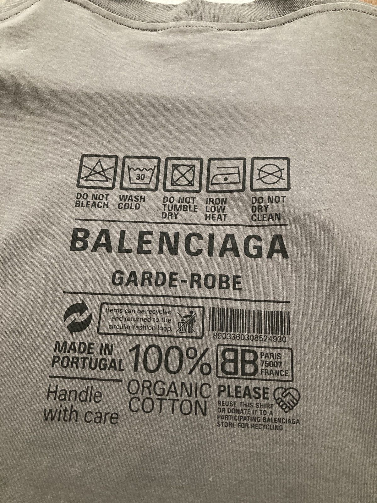 Balenciaga Balenciaga “Garde-Robe” Tee | Grailed