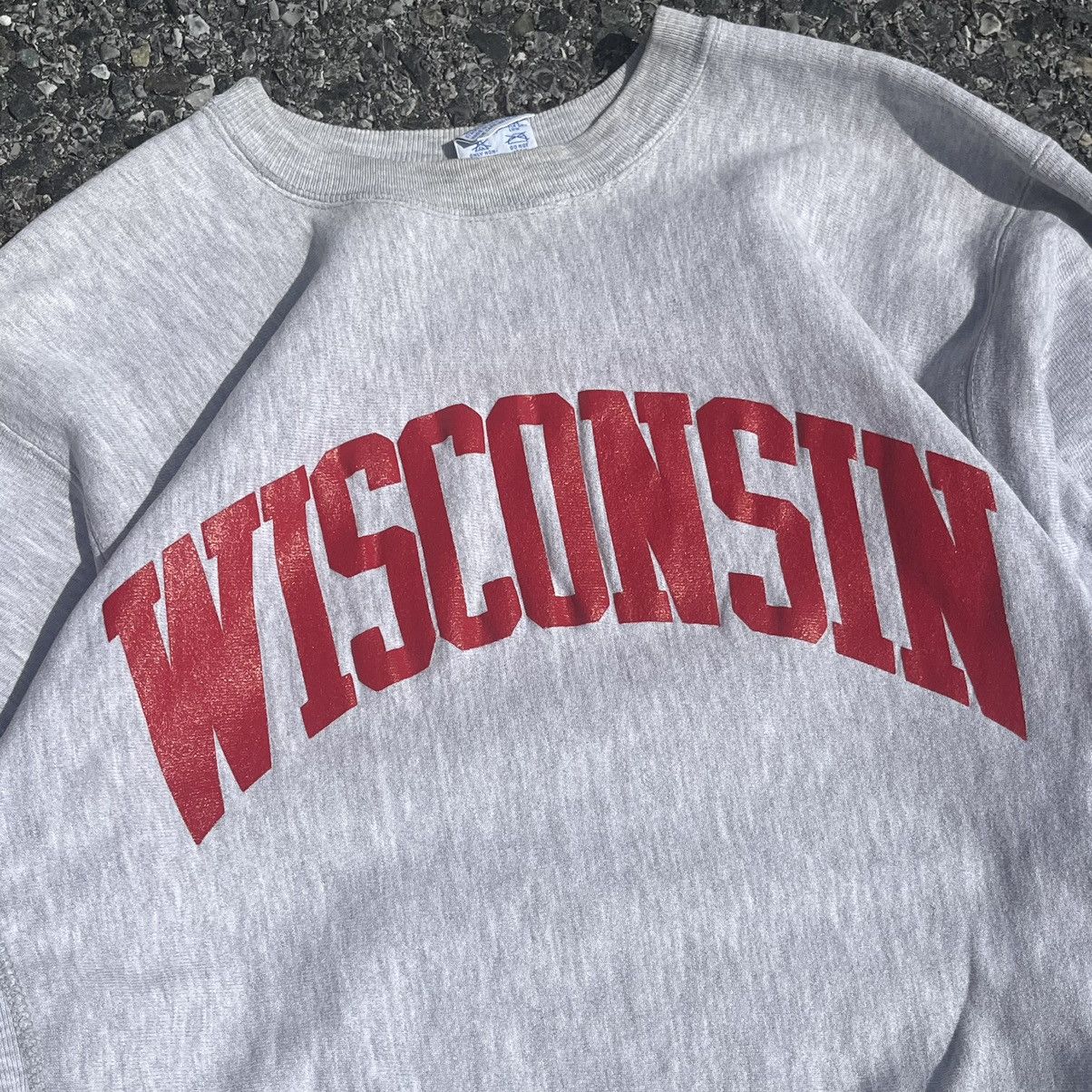 Vintage 1990’s Wisconsin Champion Reverse Weave Sweatshirt