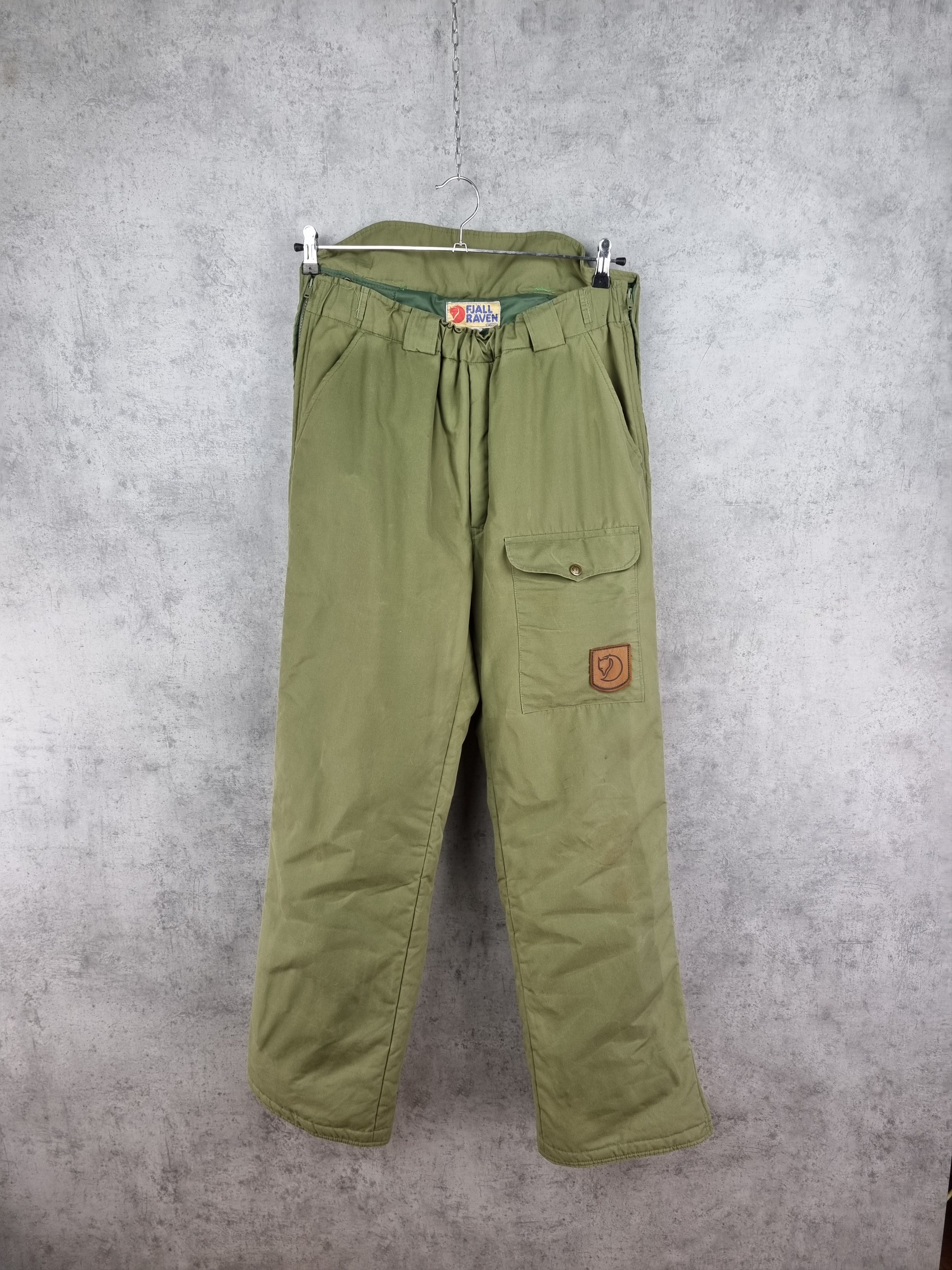 Fjallraven × Goretex 80s Fjallraven Military hiking utility cargo quilted pants Size US 36 / EU 52 - 1 Thumbnail