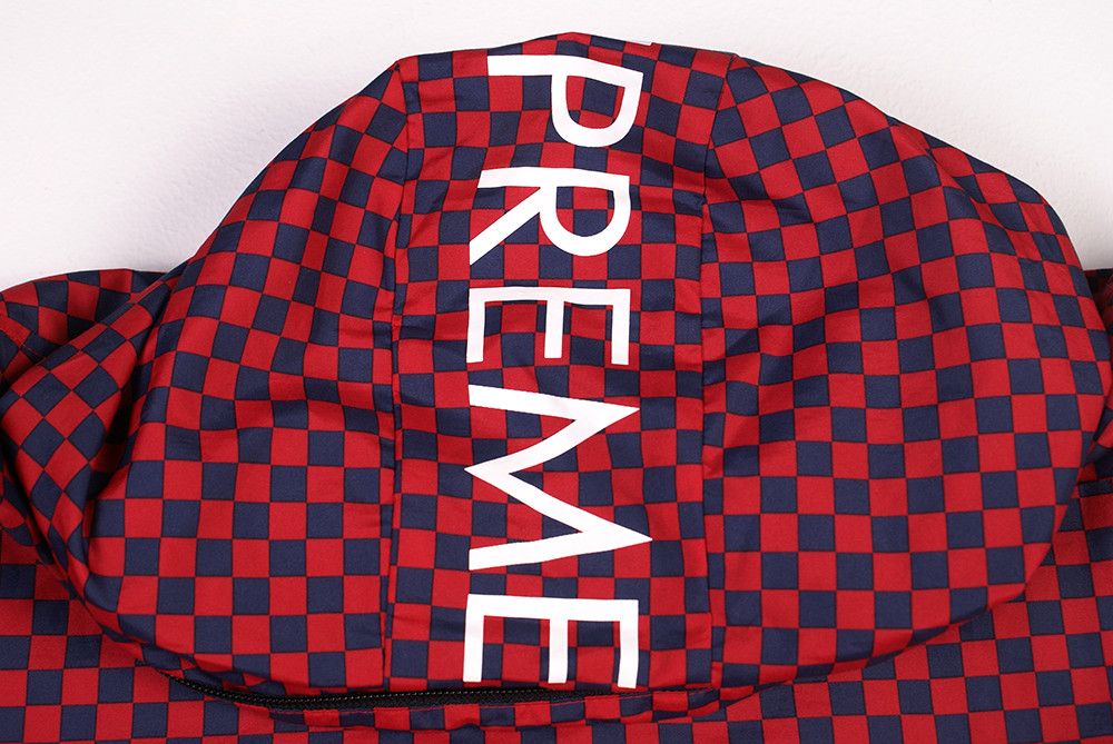 Supreme × The North Face 2011 The North Face x Supreme CHECKERED Pullover Jacket Red Size US L / EU 52-54 / 3 - 16 Thumbnail