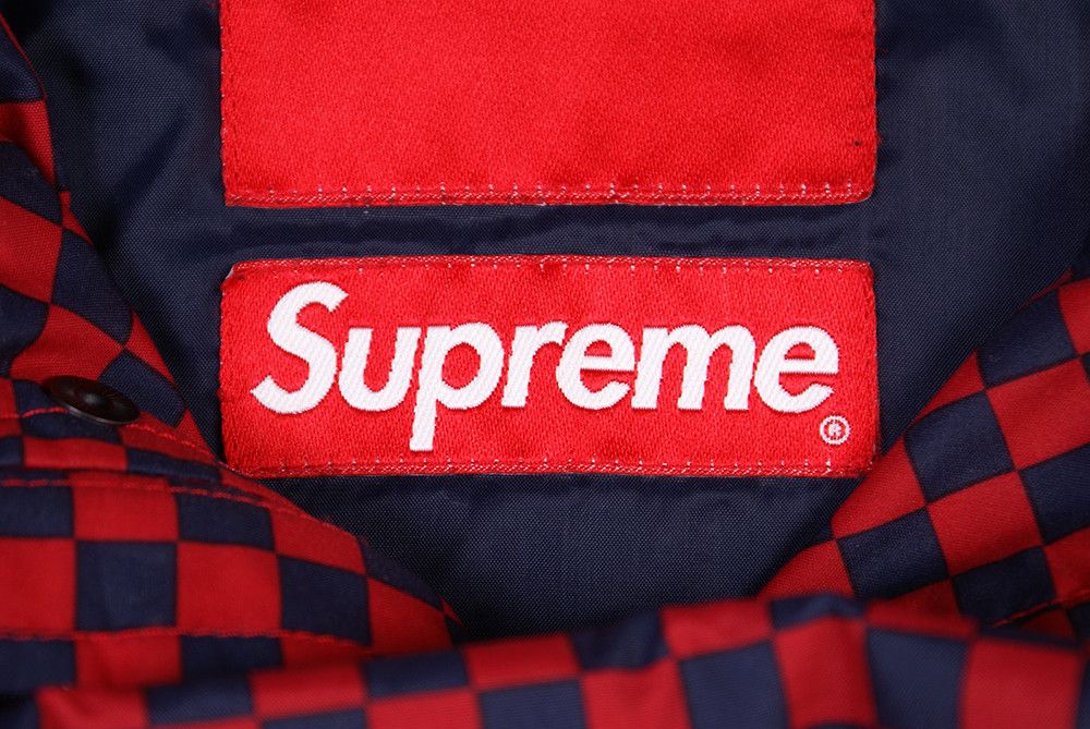Supreme × The North Face 2011 The North Face x Supreme CHECKERED Pullover Jacket Red Size US L / EU 52-54 / 3 - 13 Thumbnail