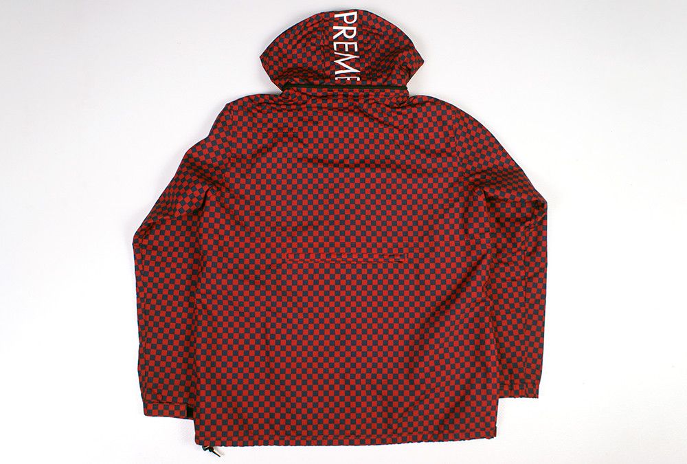 Supreme × The North Face 2011 The North Face x Supreme CHECKERED Pullover Jacket Red Size US L / EU 52-54 / 3 - 14 Thumbnail