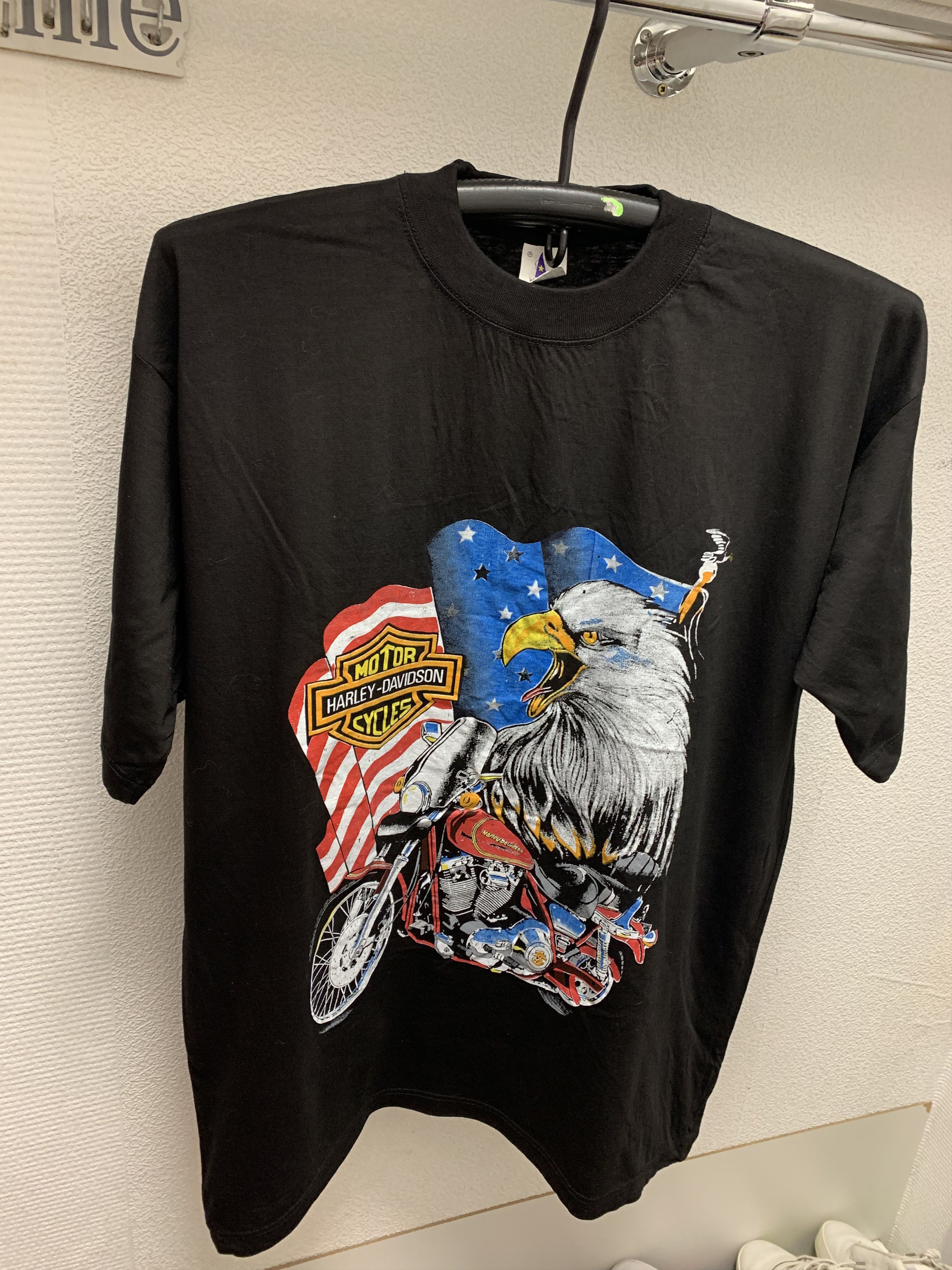 Band Tees Harley Davidson xxl big log black t-shirt Size US XXL / EU 58 / 5 - 1 Thumbnail