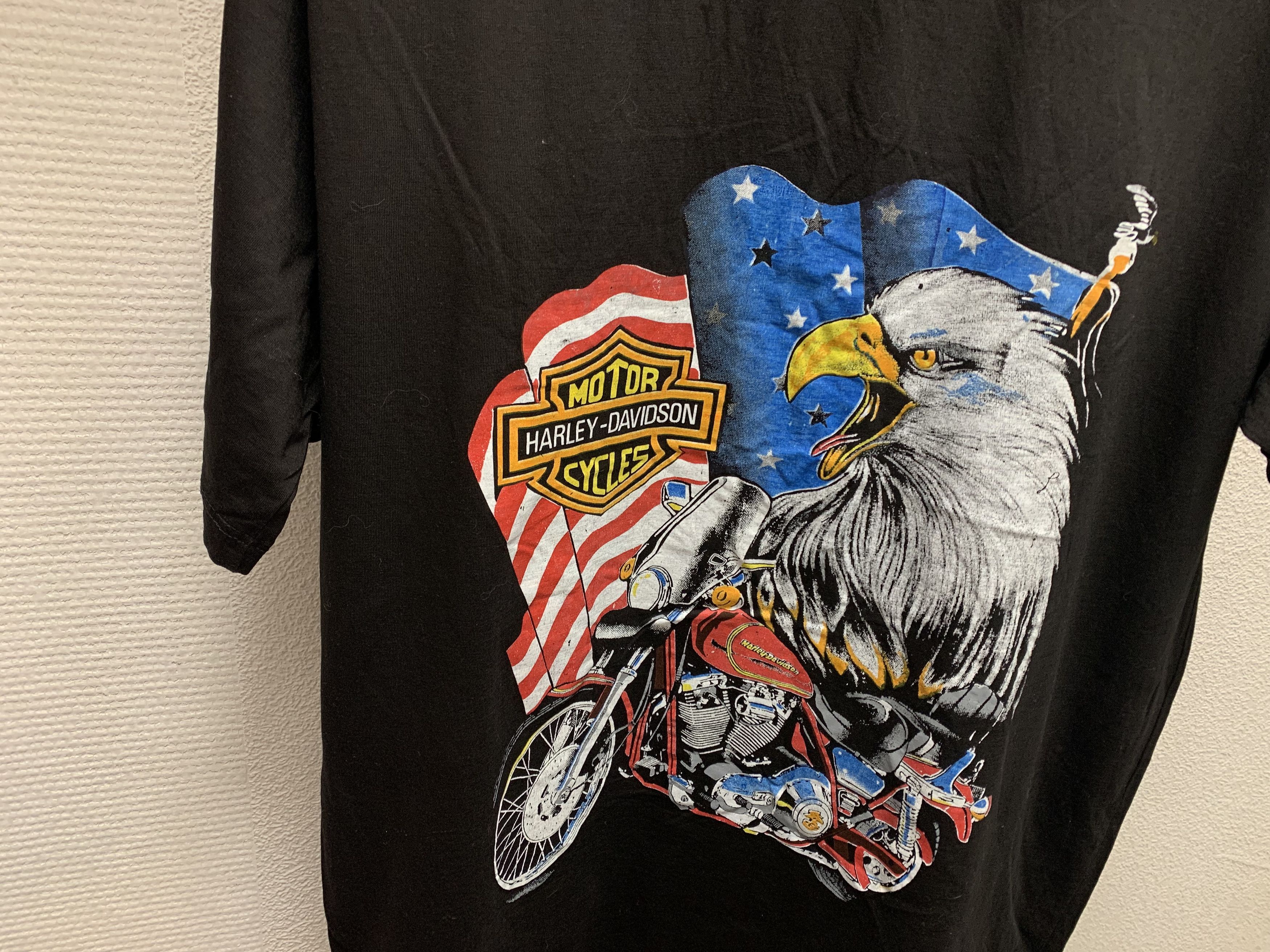 Band Tees Harley Davidson xxl big log black t-shirt Size US XXL / EU 58 / 5 - 3 Thumbnail