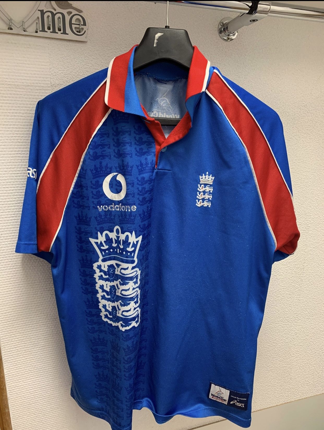 Asics Cricket World Cup 99 ASICS jersey England Xl Size US XL / EU 56 / 4 - 1 Thumbnail