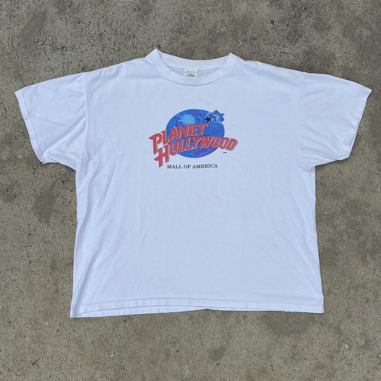 90'S Planet Hollywood Advertising T-shirt Made in USA Men's M Vintage /eaa452696