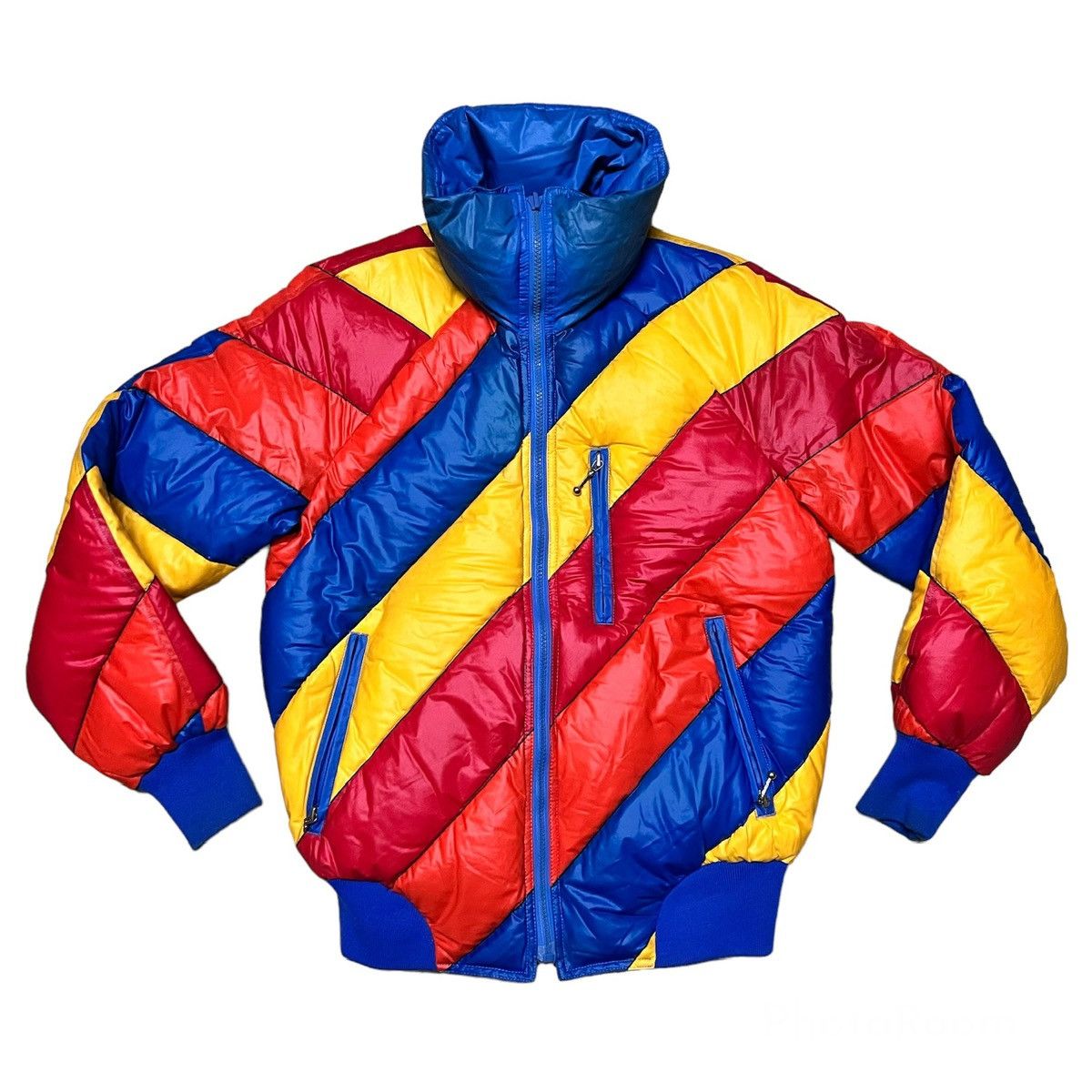 Lightning Bolt Lightning Bolt Colour Block Puffer Jacket Surfing Brand Size US M / EU 48-50 / 2 - 1 Thumbnail