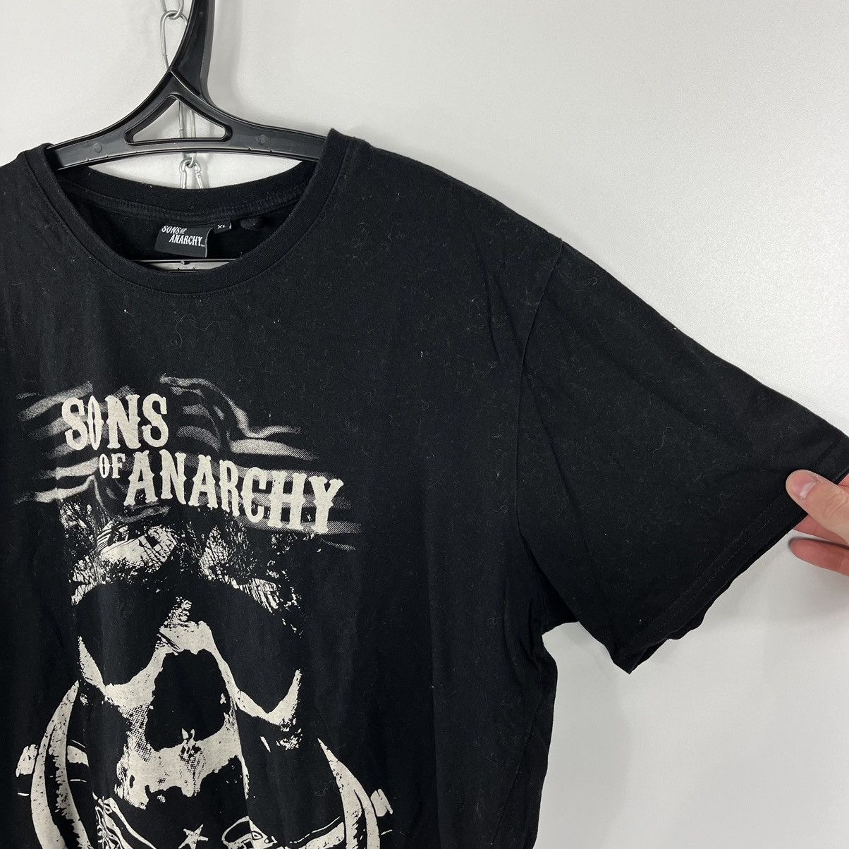 Vintage Sons Of Anarchy Big Logo T-Shirt Black Size XL Size US XL / EU 56 / 4 - 4 Thumbnail