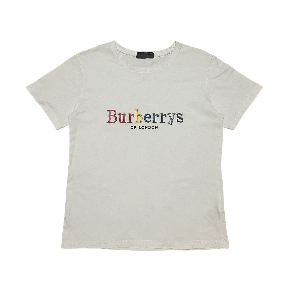 Burberry Burberrys Big Logo T Shirt Size US L / EU 52-54 / 3 - 1 Thumbnail