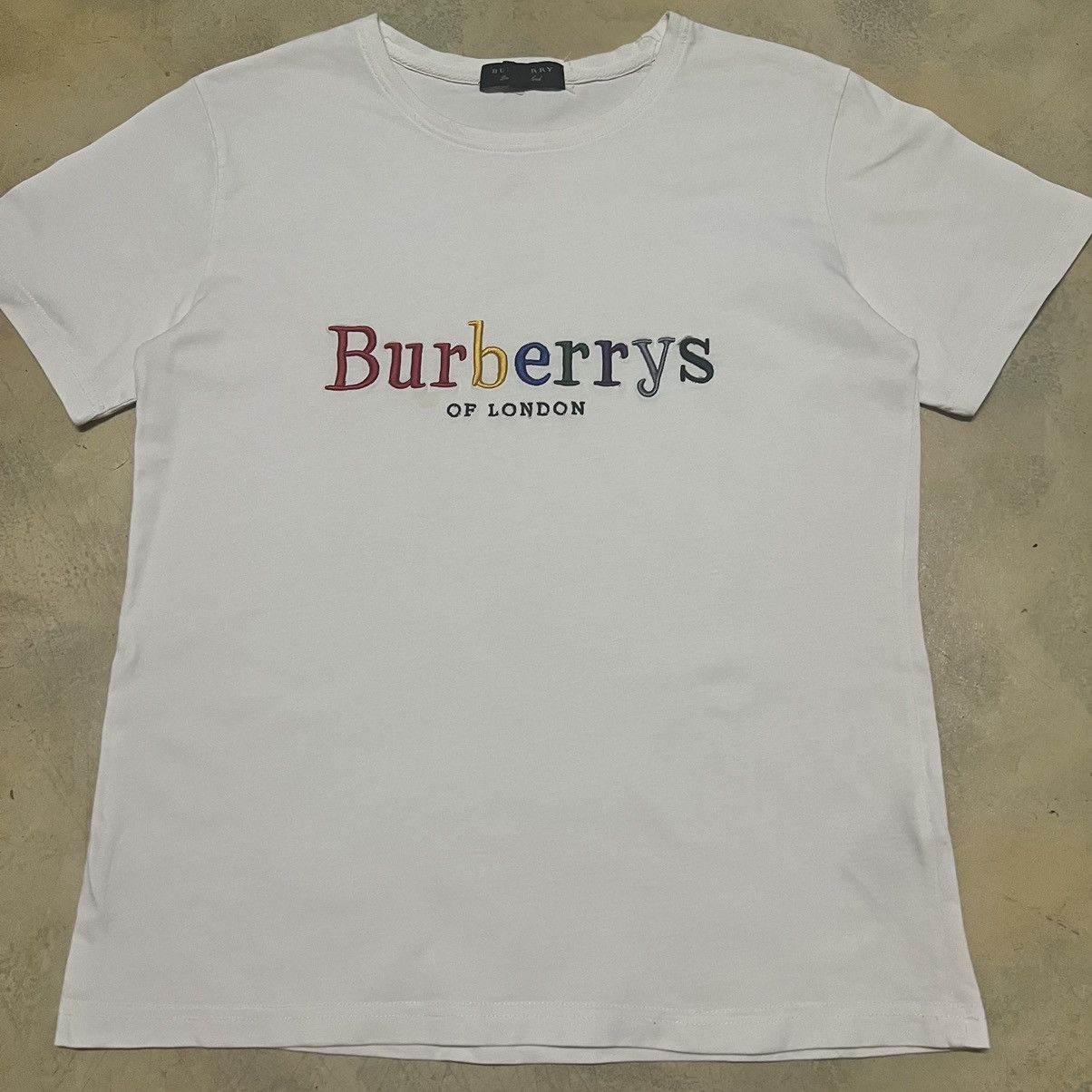 Burberry Burberrys Big Logo T Shirt Size US L / EU 52-54 / 3 - 3 Thumbnail