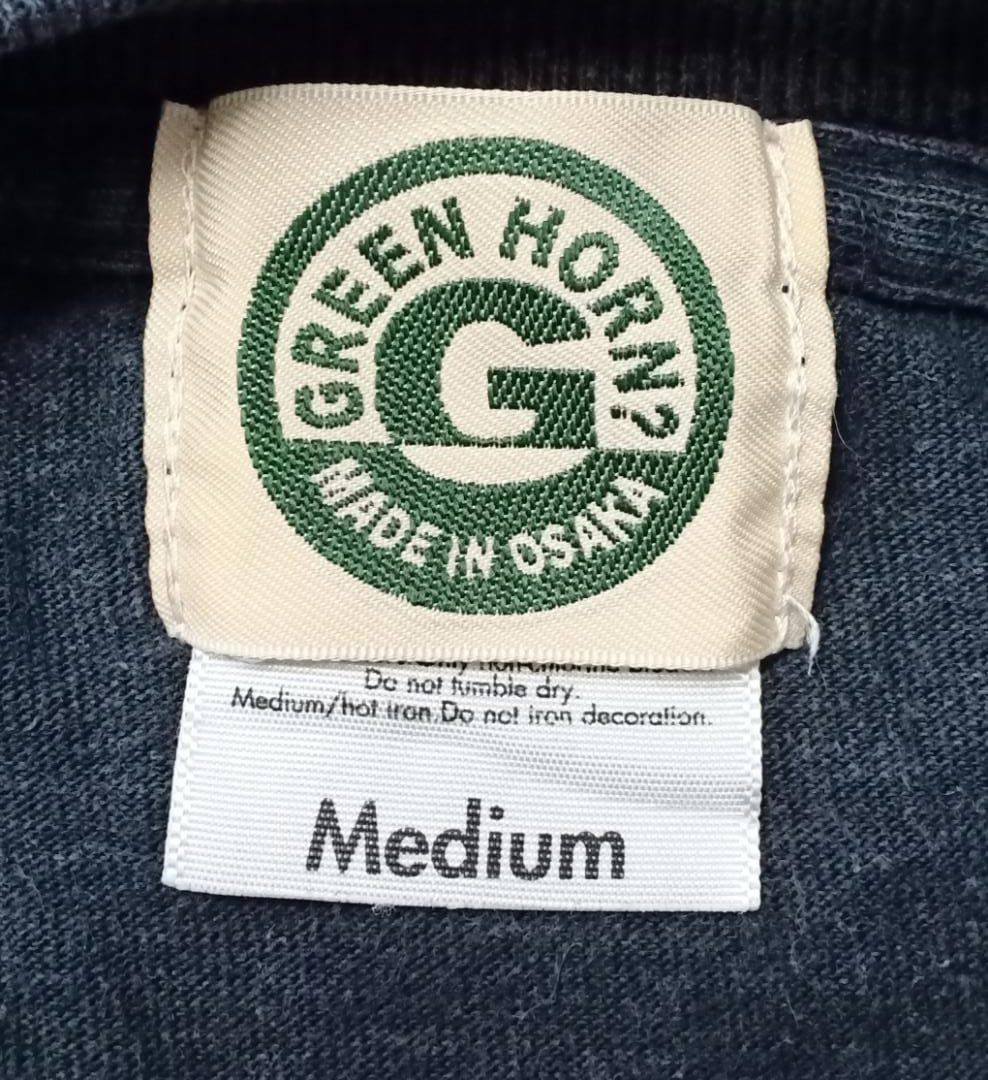 Japanese Brand Japanese Brand Green Horn Art T-Shirt Size US M / EU 48-50 / 2 - 3 Thumbnail
