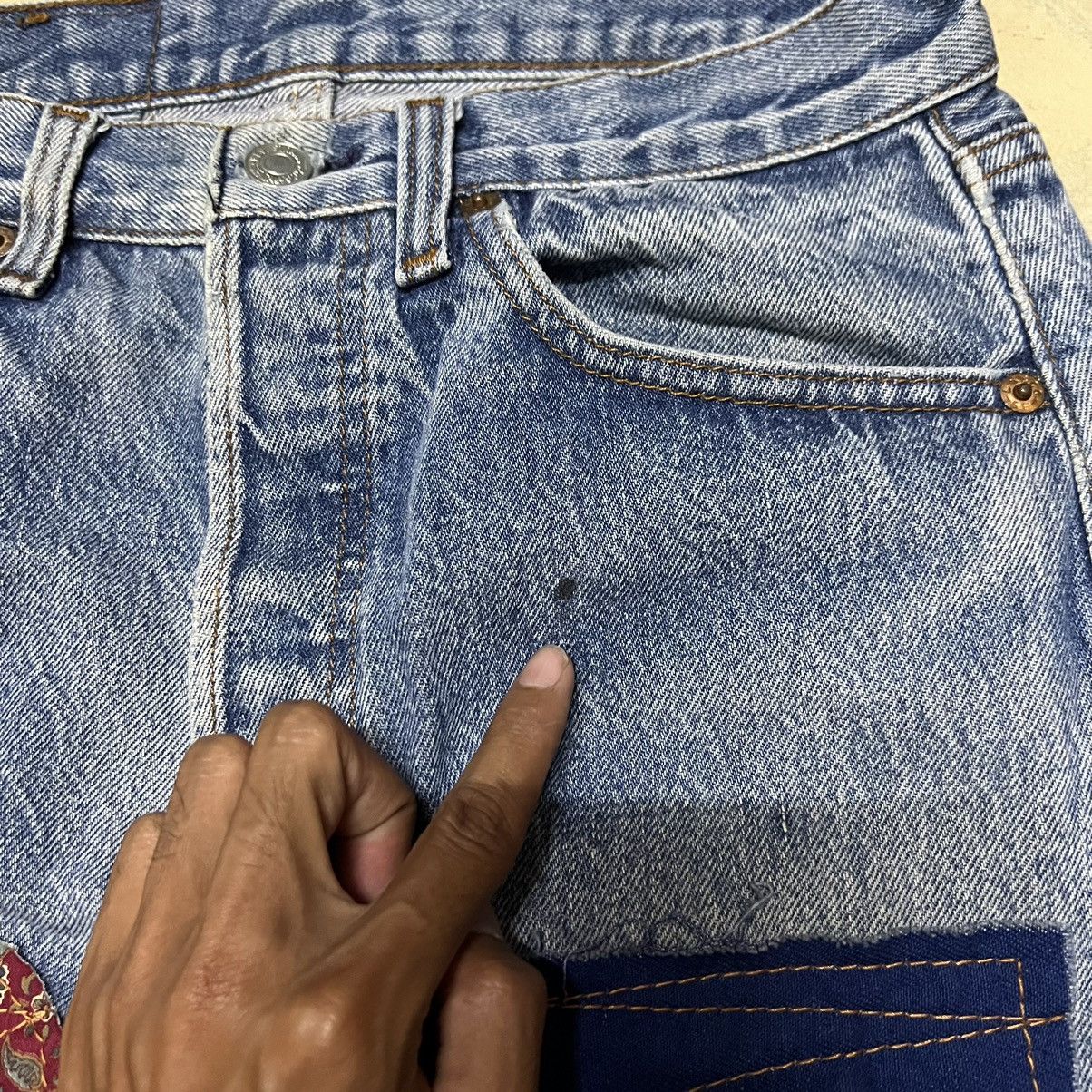 Levi's Vintage Levis Rework Patchwork Style Size US 28 / EU 44 - 6 Thumbnail