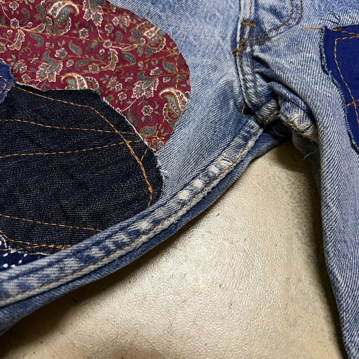 Levi's Vintage Levis Rework Patchwork Style Size US 28 / EU 44 - 17 Thumbnail