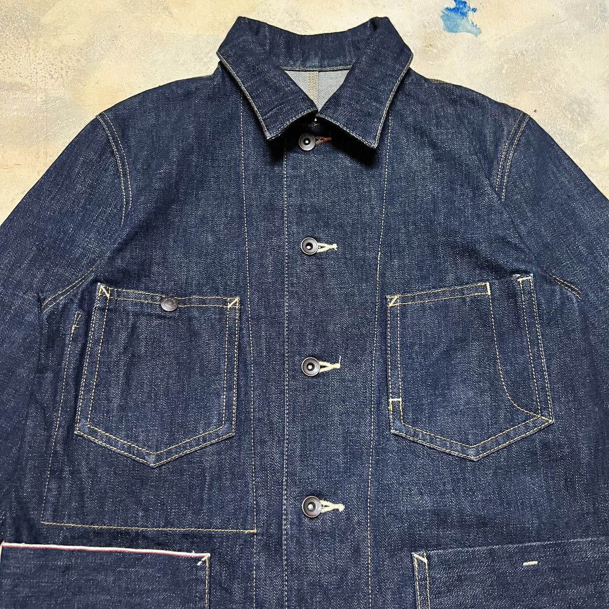 Japanese Brand Monsieur Nicole Denim Workwear Style Selvedge Jacket Size US M / EU 48-50 / 2 - 5 Thumbnail