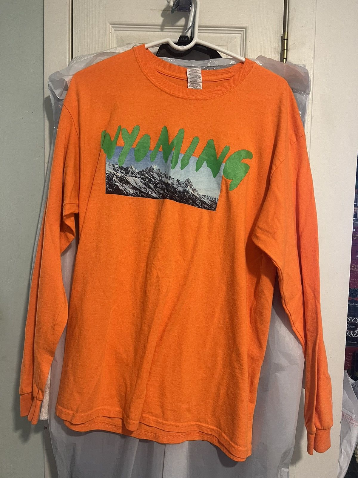 Kanye West Kanye West “WYOMING” Orange Long-Sleeve Size US L / EU 52-54 / 3 - 1 Thumbnail
