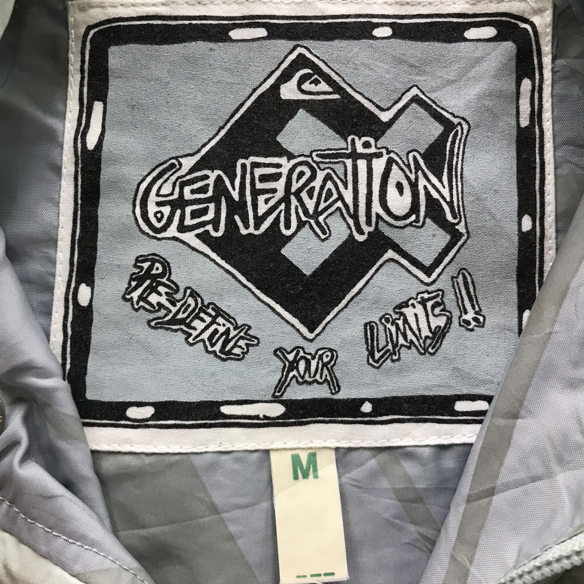 Quiksilver Vintage Quiksilver Jacket Quiksilver Bomber Windbreaker Size US L / EU 52-54 / 3 - 11 Thumbnail
