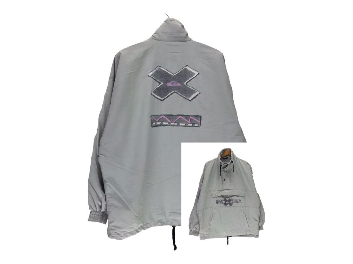 Quiksilver Vintage Quiksilver Jacket Quiksilver Bomber Windbreaker Size US L / EU 52-54 / 3 - 1 Thumbnail