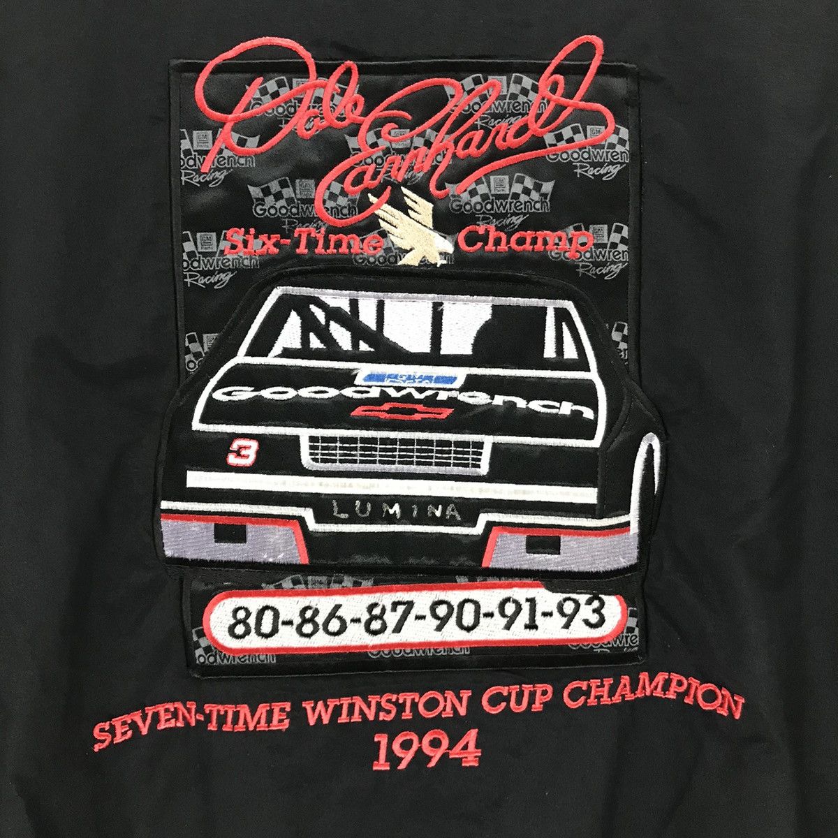 Sports Specialties Vintage Dale Earnhardt NASCAR Winston Cup Lumina Size US XL / EU 56 / 4 - 10 Thumbnail