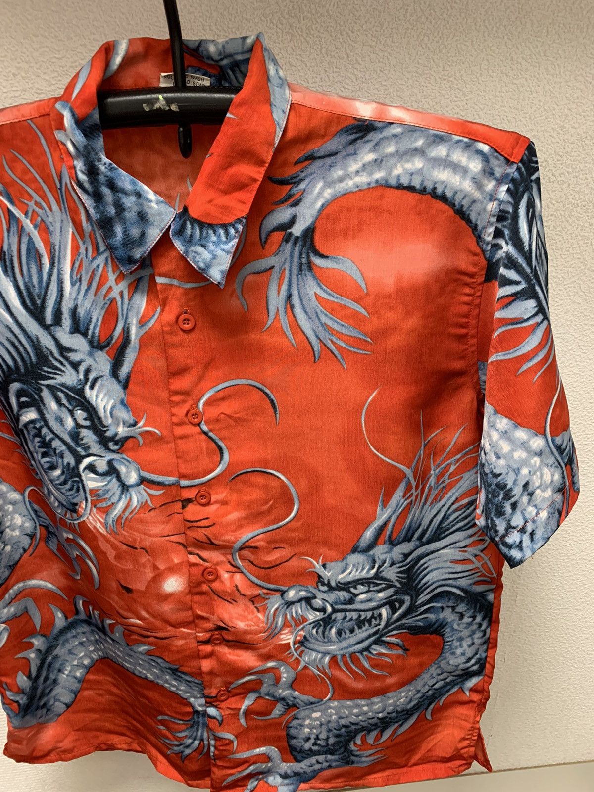 Japanese Brand Dragon crazy Hawaii shirt Japanese brand L fullprint Japan Size US L / EU 52-54 / 3 - 3 Thumbnail