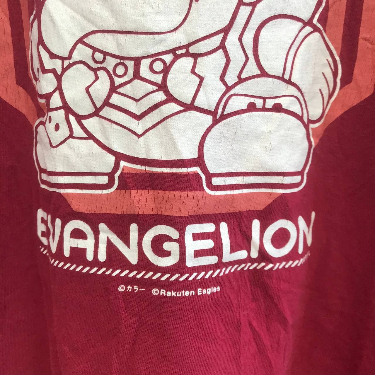 Anime × Japanese Brand Vintage Rare Evangelion x Rakuten Eagles large size Size US L / EU 52-54 / 3 - 2 Thumbnail