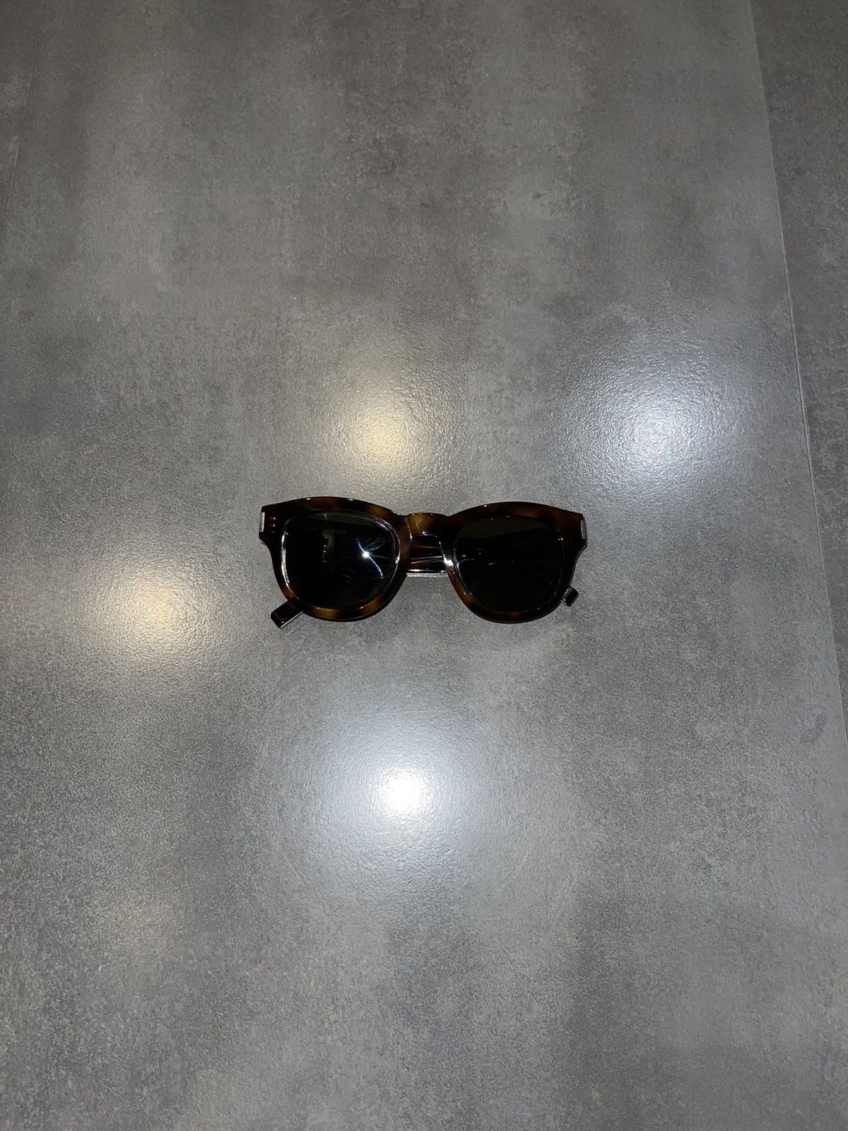 Saint Laurent Paris Saint Laurent Paris Bold 2 Brown Sunglasses Size ONE SIZE - 5 Thumbnail
