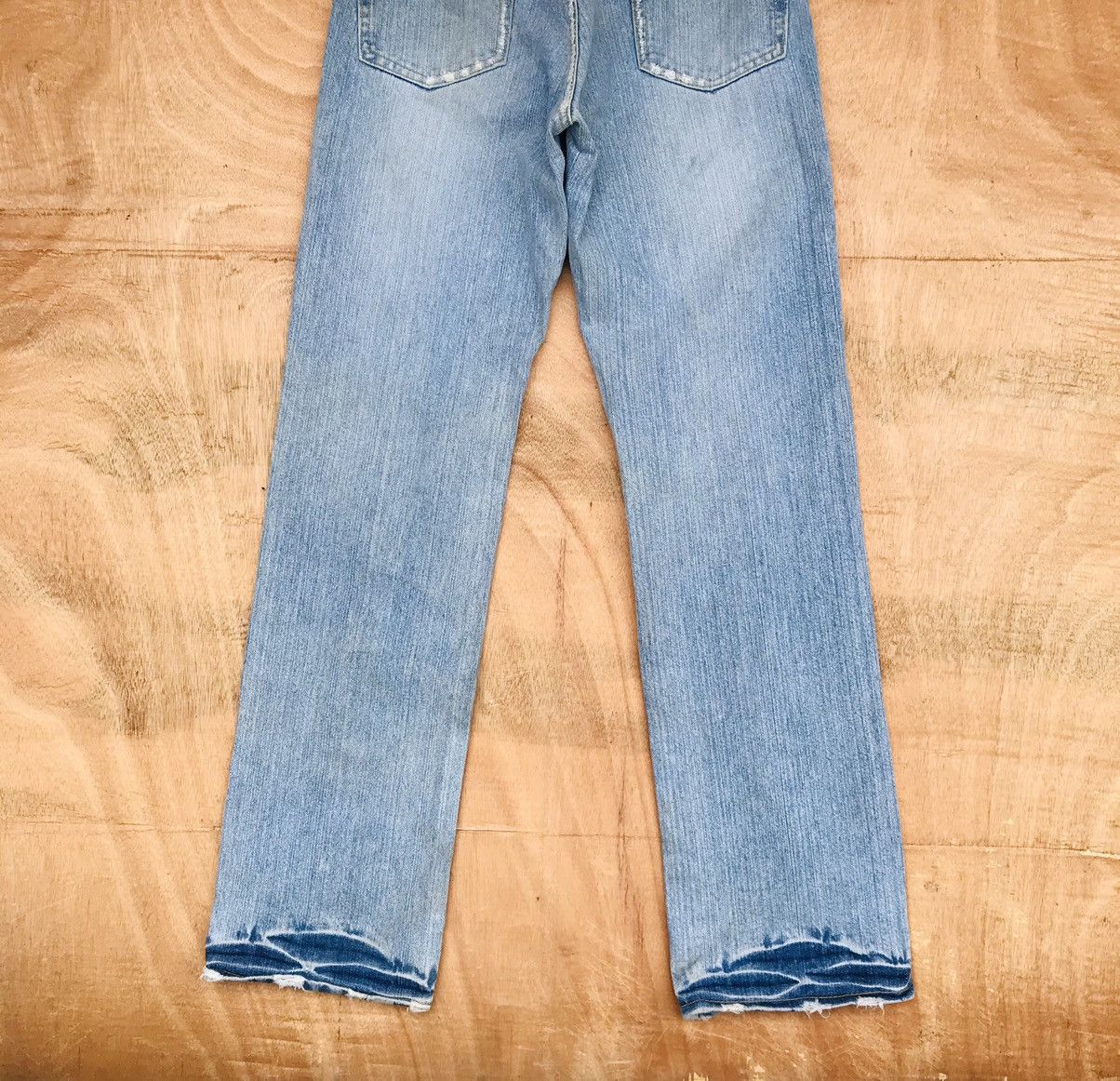 Other Vintage Distressed denim Faded bluewash destroy jean W30x31 Size US 30 / EU 46 - 6 Thumbnail