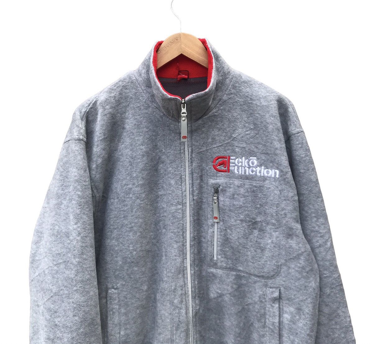 Ecko Unltd. Send Offer🔥Vintage Ecko Function fleece zipper jacket baggy Size US XL / EU 56 / 4 - 3 Thumbnail