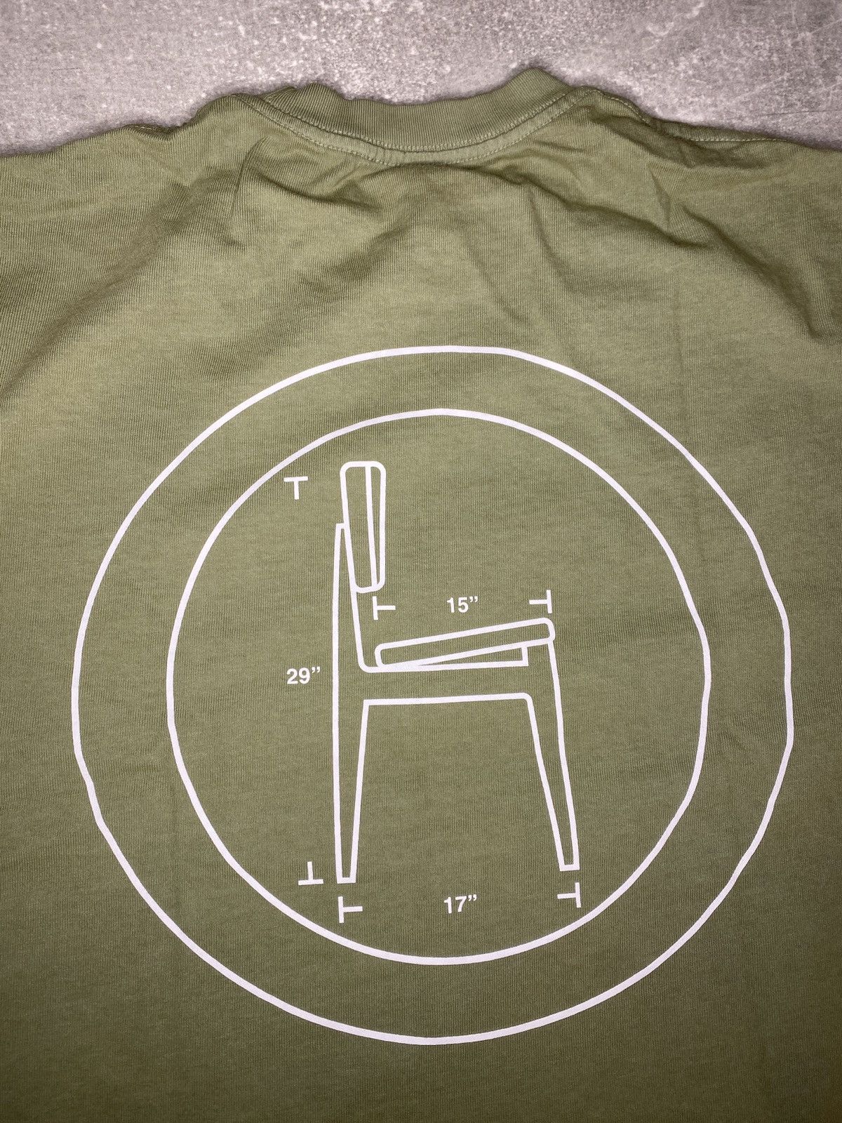 HIDDEN Olive Furniture Tee Size US S / EU 44-46 / 1 - 7 Thumbnail