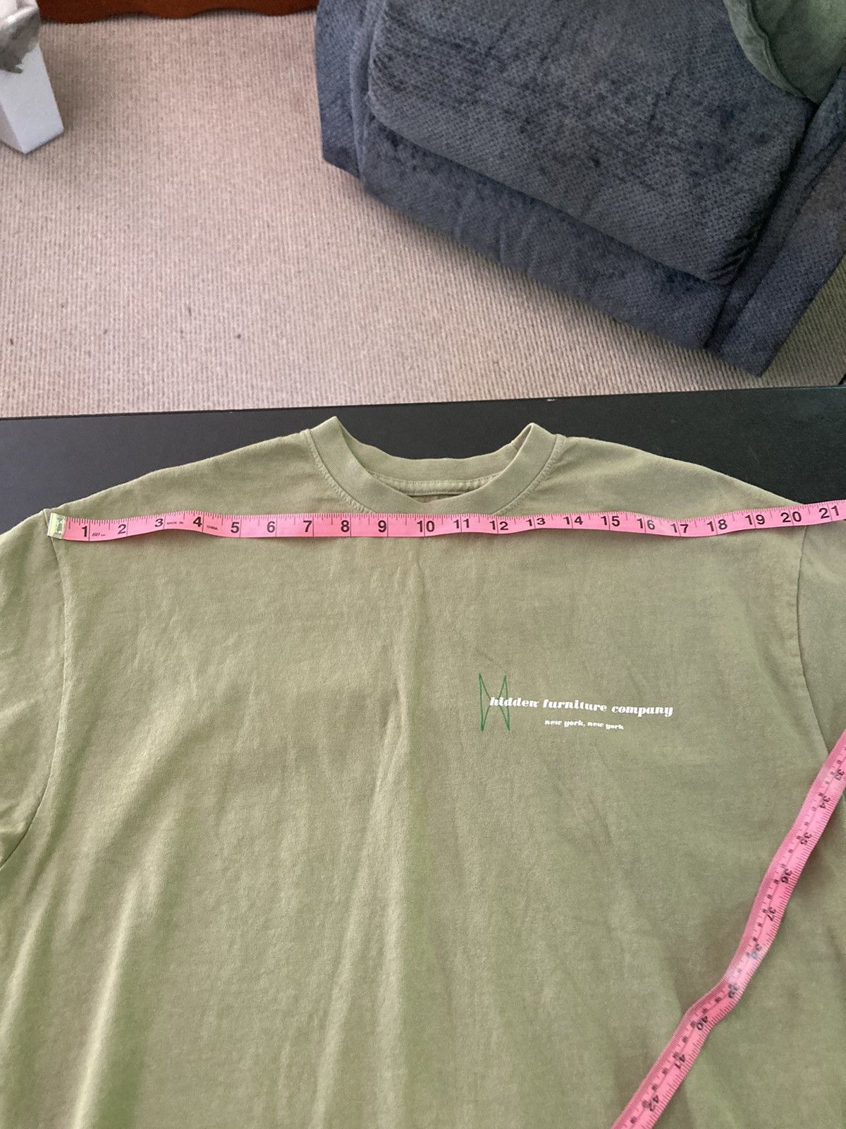 HIDDEN Olive Furniture Tee Size US S / EU 44-46 / 1 - 8 Thumbnail