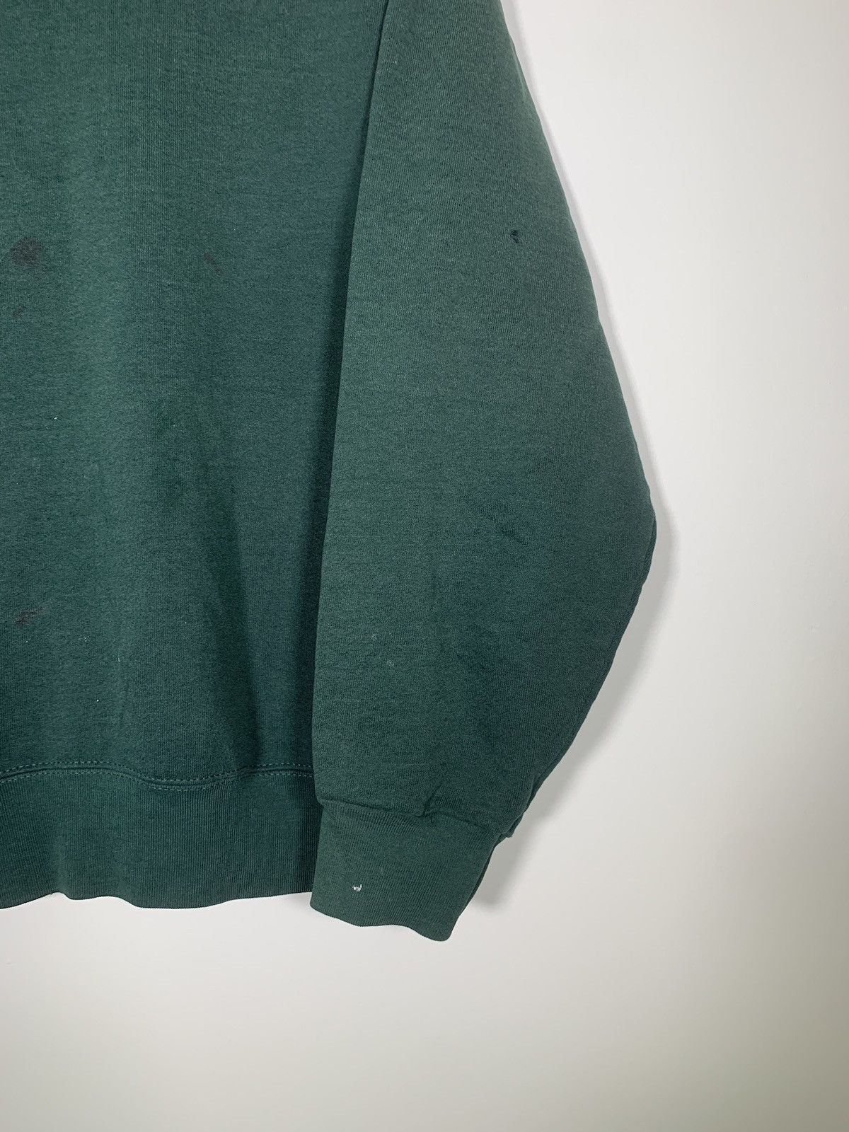 Vintage Vintage 90s Munsingwear Blank Painters Crew Sweatshirt USA Size US L / EU 52-54 / 3 - 5 Thumbnail
