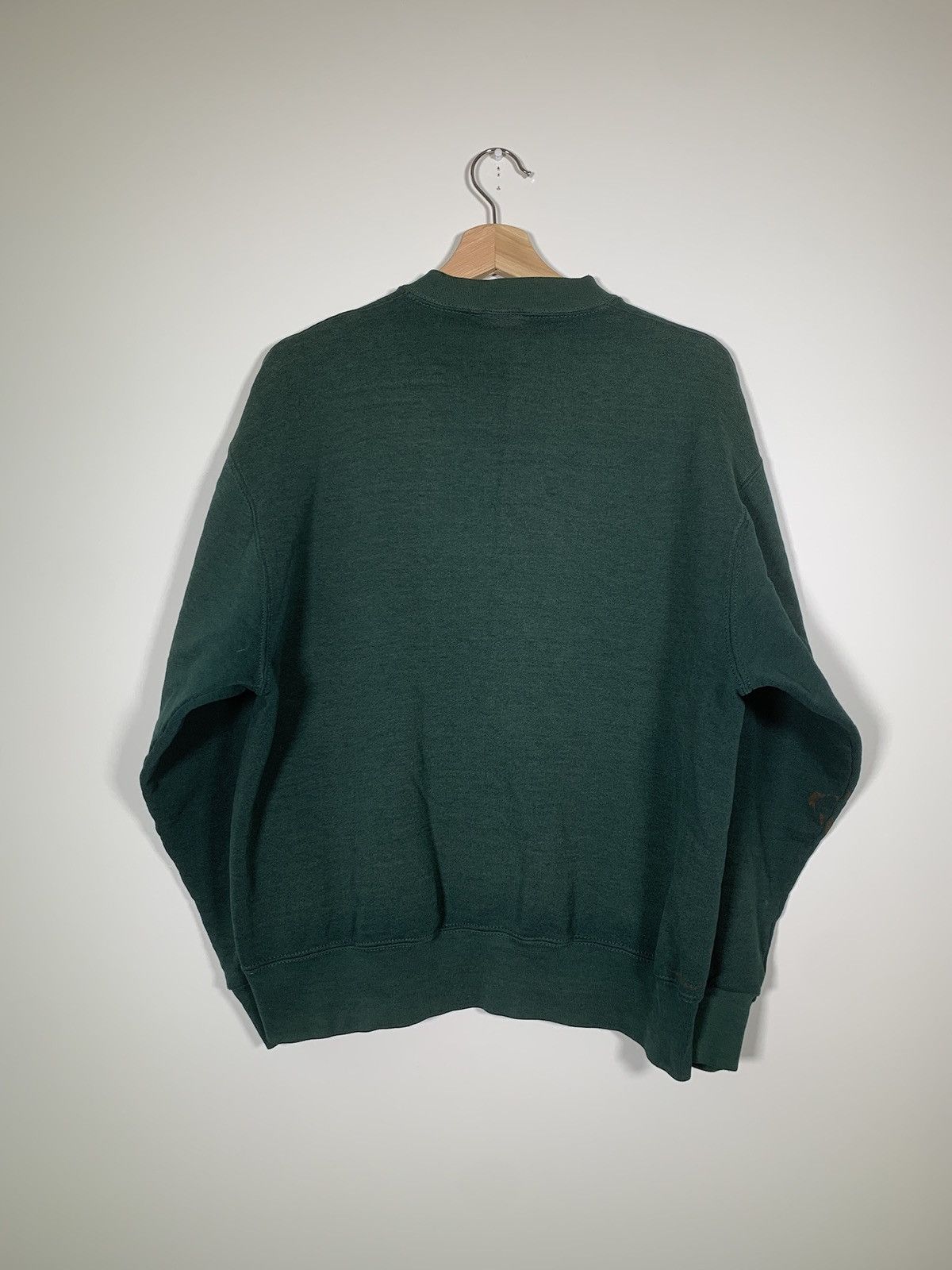 Vintage Vintage 90s Munsingwear Blank Painters Crew Sweatshirt USA Size US L / EU 52-54 / 3 - 2 Thumbnail