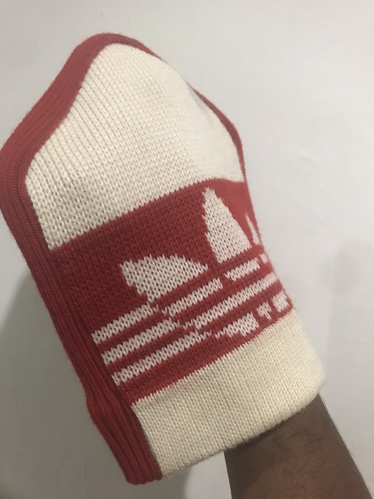 Adidas 🔥Vintage🔥 90's Adidas Trefoil Logo Beanie/Snowcap Size ONE SIZE - 3 Thumbnail