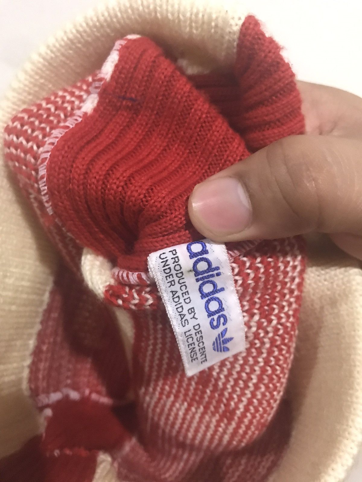 Adidas 🔥Vintage🔥 90's Adidas Trefoil Logo Beanie/Snowcap Size ONE SIZE - 6 Thumbnail