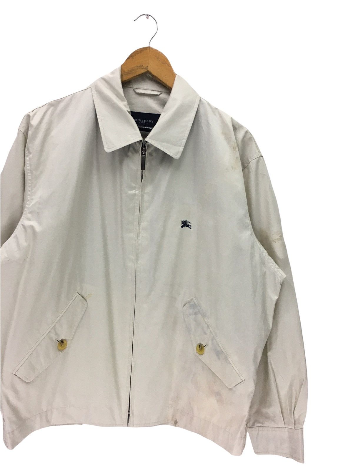 Burberry Vintage Burberry Small Logo Jacket Windbreaker Burberry Size US L / EU 52-54 / 3 - 5 Thumbnail