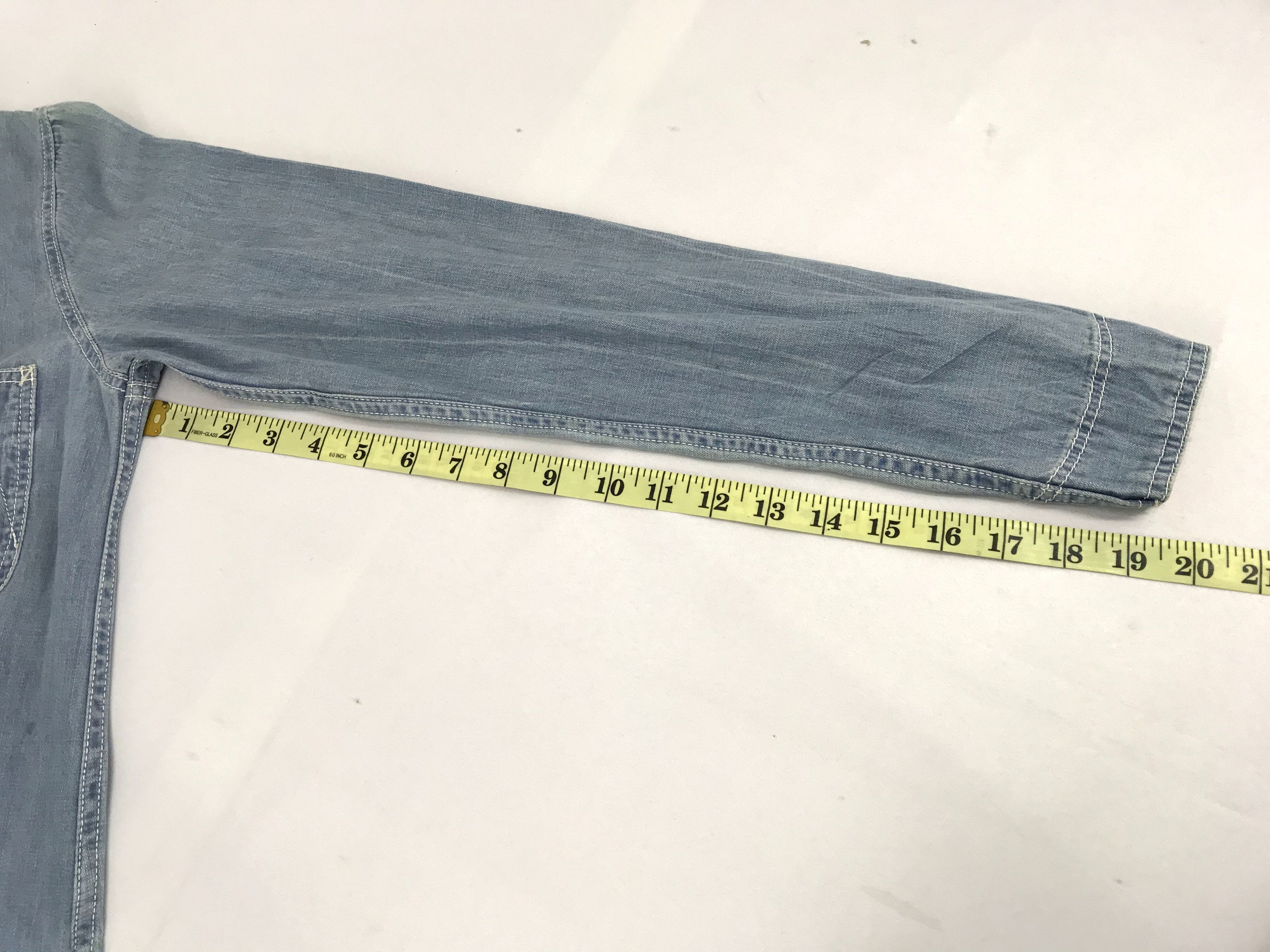 Lee Vintage Lee Union Made Denim Parka Jacket Flannel Button Up Size S / US 4 / IT 40 - 12 Thumbnail