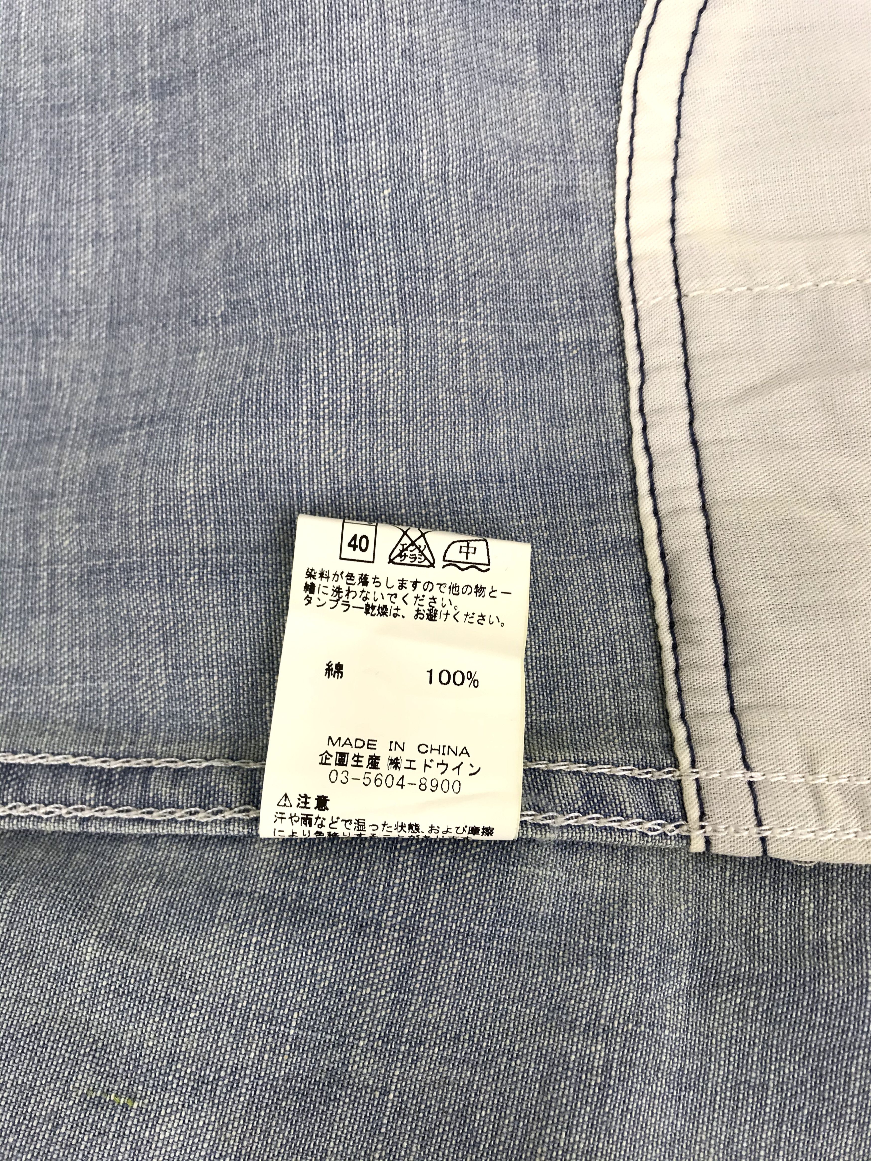 Lee Vintage Lee Union Made Denim Parka Jacket Flannel Button Up Size S / US 4 / IT 40 - 7 Thumbnail