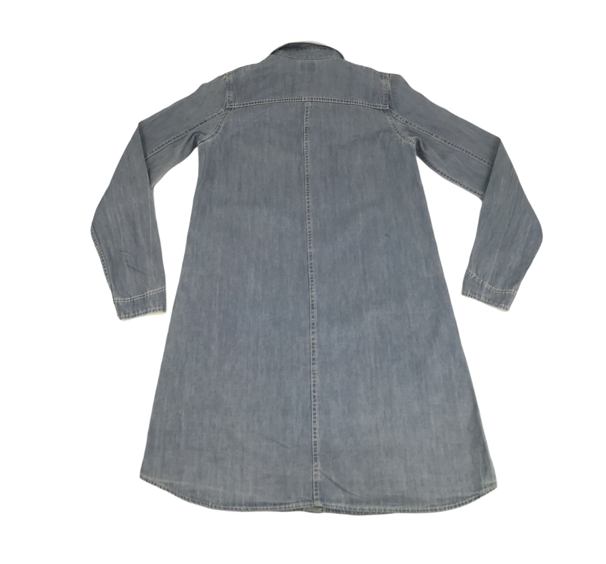 Lee Vintage Lee Union Made Denim Parka Jacket Flannel Button Up Size S / US 4 / IT 40 - 9 Thumbnail