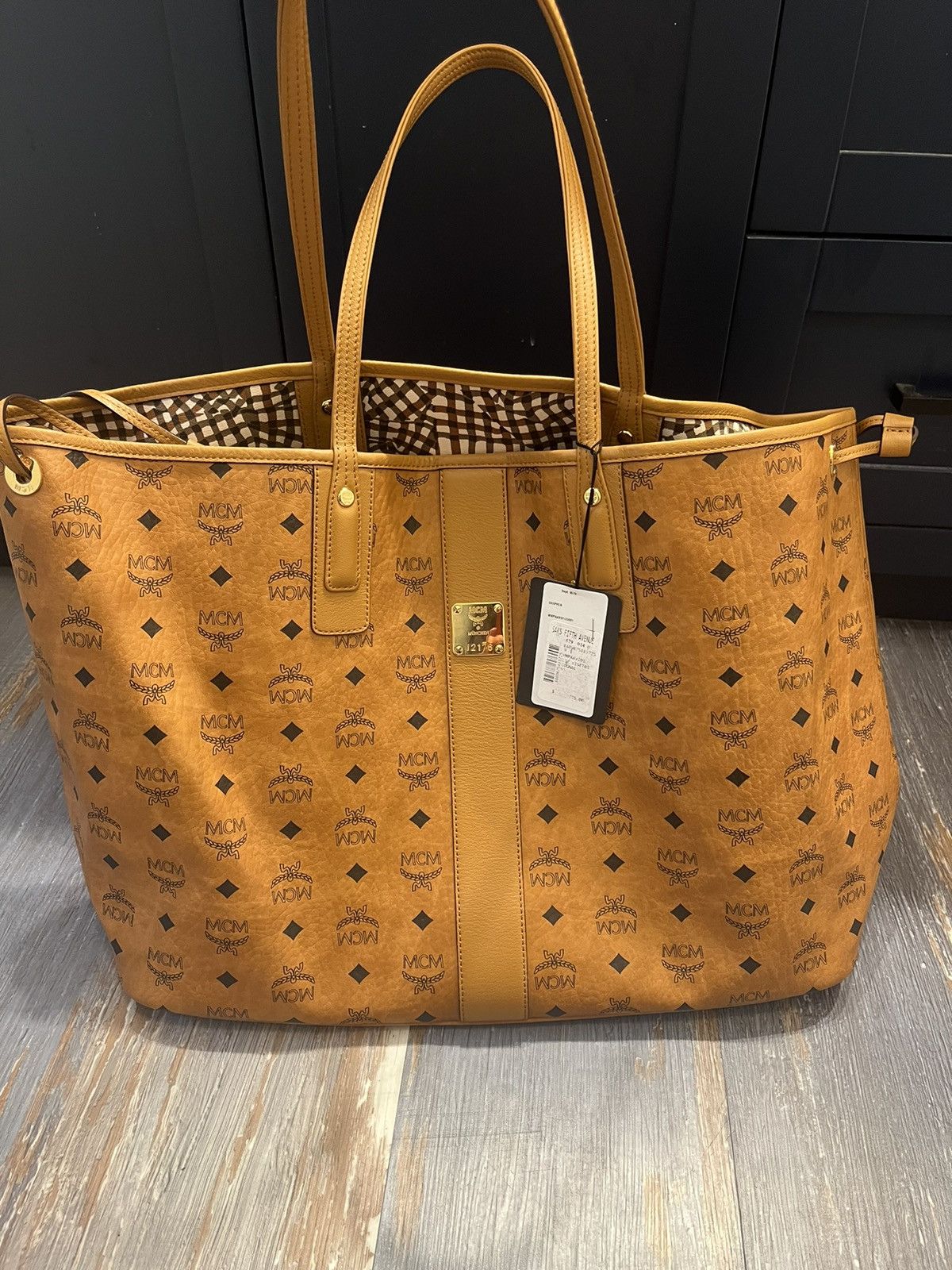 MCM MCM Liz Tote Bag Large Reversible Tote | Grailed